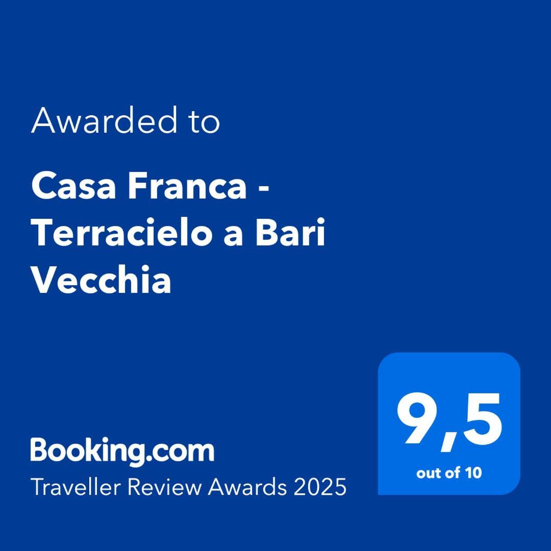 Casa Franca - Terracielo A Bari Vecchia别墅 外观 照片